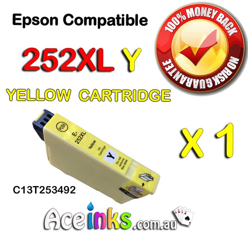 Compatible EPSON #252XL Y Yellow